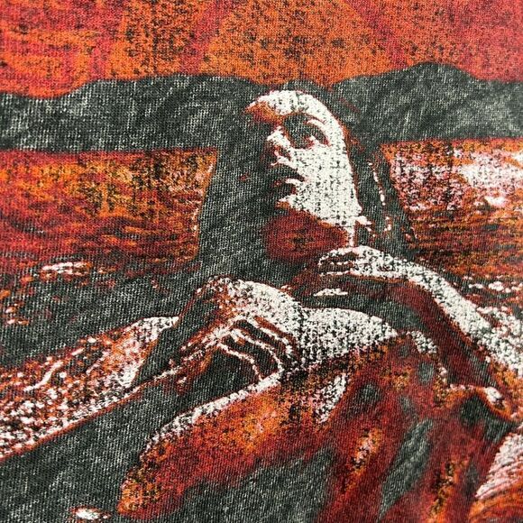 🔥🔥 “NWT” ALICE IN CHAINS Band Dirt Tour Concert Tee Black Acid Wash Sz Lg - NE - Picture 5 of 9